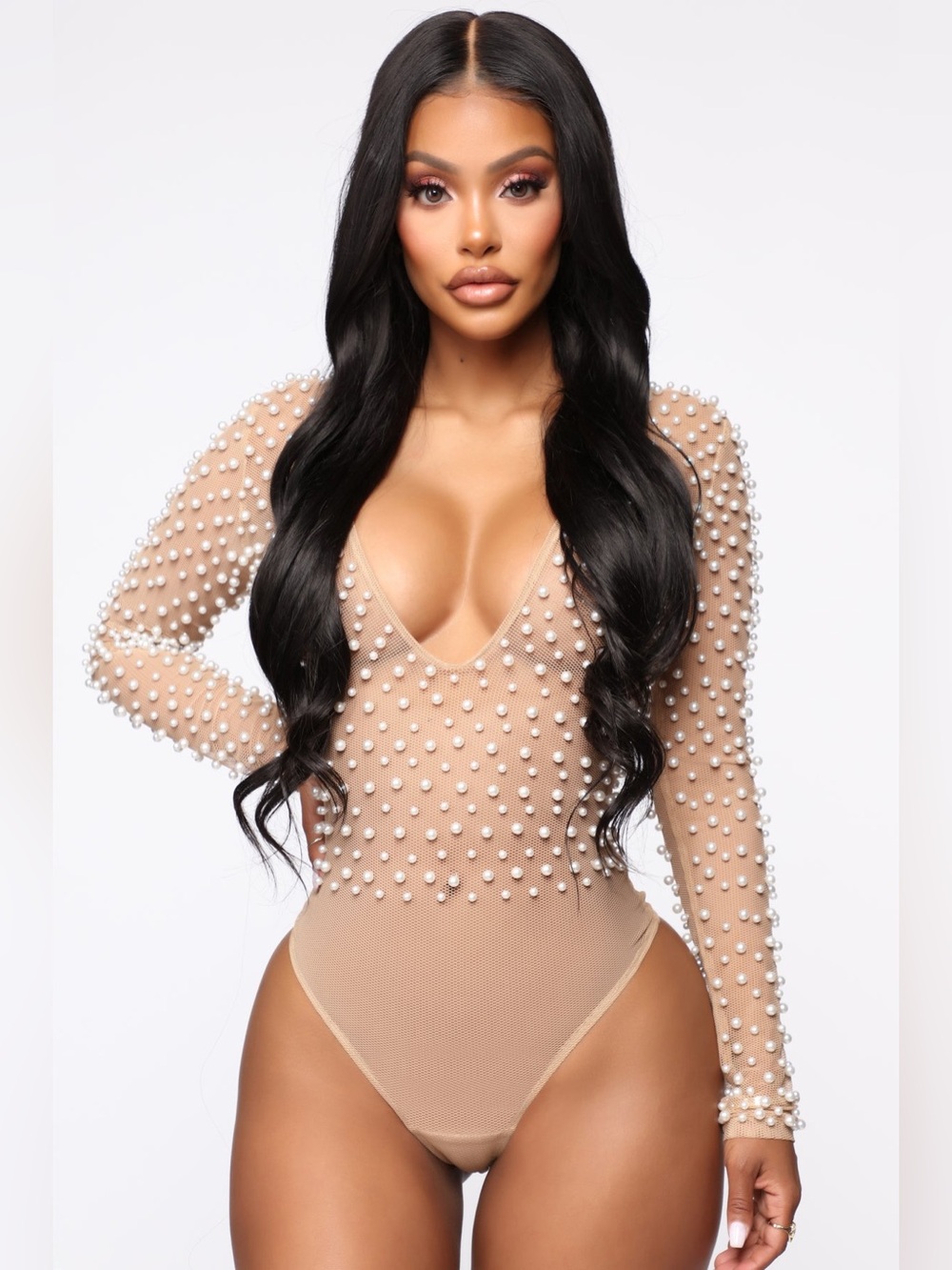 My Pearl Panty Blouse Body Suit